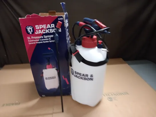 SPEAR & JACKSON 5L PRESSURE SPRAYER