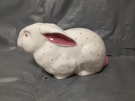 TIFFANY & CO. POLKA DOT BUNNY RABBIT MONEY BOX