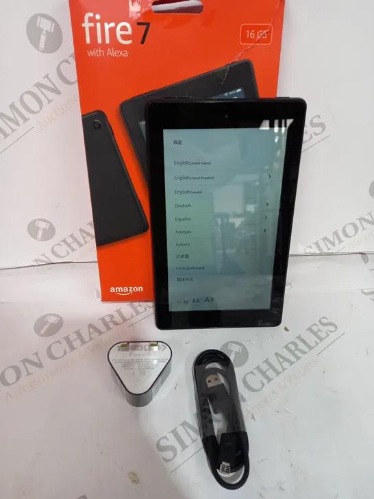 AMAZON FIRE 7 TABLET - BLACK