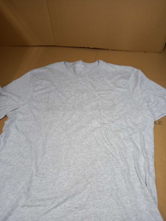 MICHAEL KORS T-SHIRT GREY SIZE LARGE