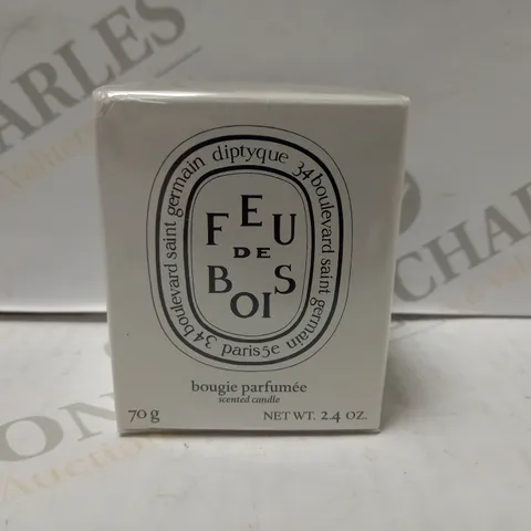 DIPTYQUE FEU DE BOIS 34 BOUGIE PARFUMEE SCENTED CANDLE 