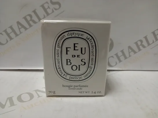 DIPTYQUE FEU DE BOIS 34 BOUGIE PARFUMEE SCENTED CANDLE 