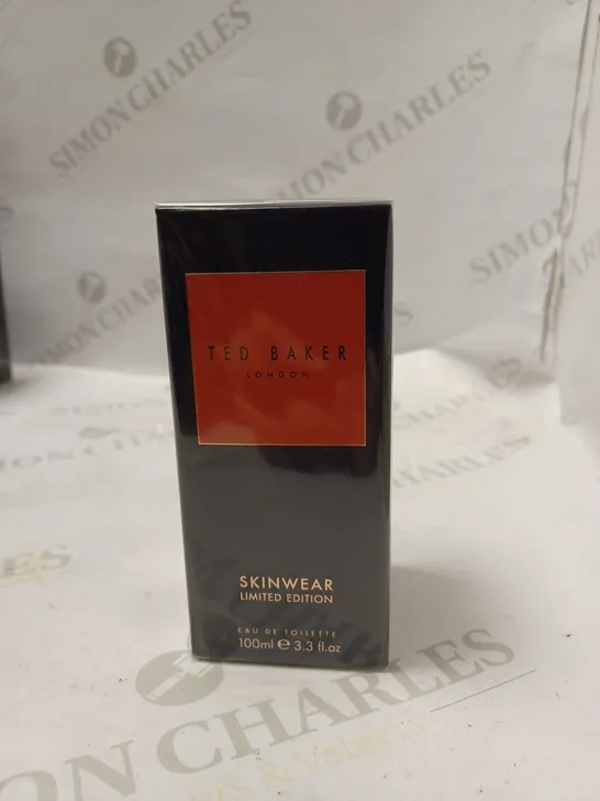 BOXED AND SEALED TED BAKER SKINWEAR LIMITED EDITION EAU DE TOILETTE 100ML