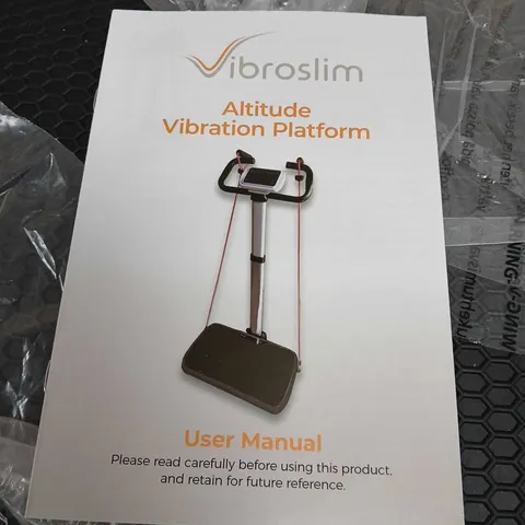 BOXED VIBROSLIM ALTITUDE VIBRATION PLATFORM - COLLECTION ONLY