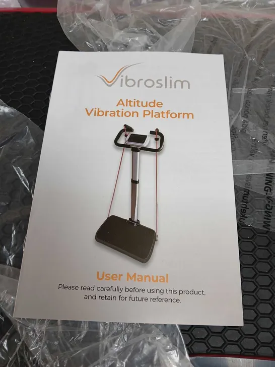 BOXED VIBROSLIM ALTITUDE VIBRATION PLATFORM - COLLECTION ONLY