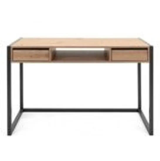 BOXED DENVER 30 DESK IN ARTISAN OAK/ANTHRACITE - 1OF1