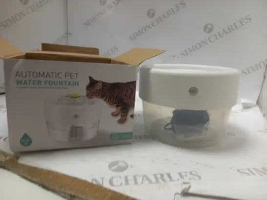 AUTOMATIC PET WATER FOUNTAIN