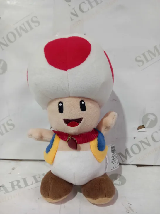 SUPER MARIO PLUSH TOY - TOAD