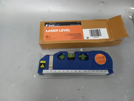 BUILDCRAFT 8 IN 1 LASER LEVEL 