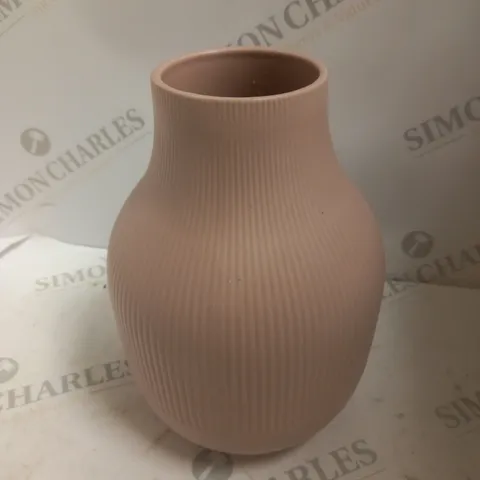 IKEA CERAMIC VASE IN PINK