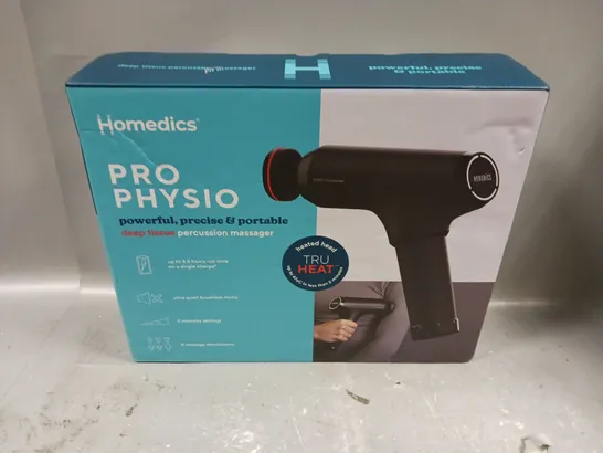 HOMEDICS PRO PHYSIO MASSAGE GUN RRP £300