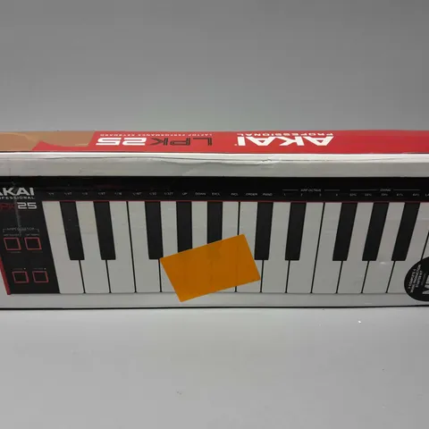 BOXED AKAI LPK25 LAPTOP PERFORMANCE KEYBOARD