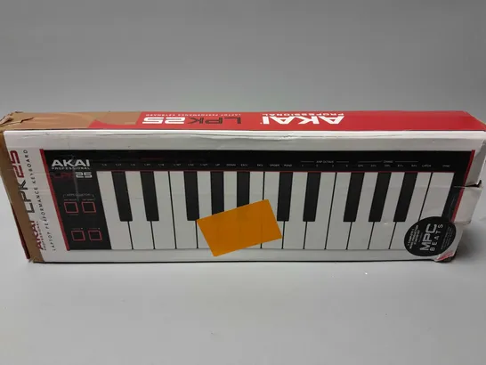 BOXED AKAI LPK25 LAPTOP PERFORMANCE KEYBOARD