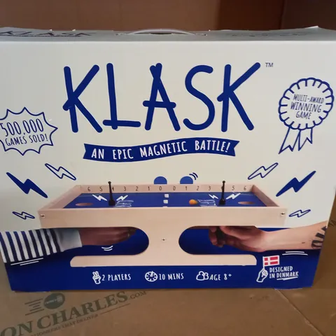 BOXED KLASK MAGNETIC BATTLE GAME