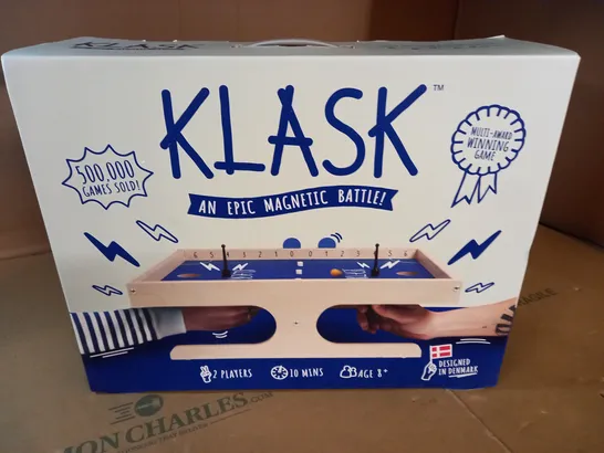 BOXED KLASK MAGNETIC BATTLE GAME