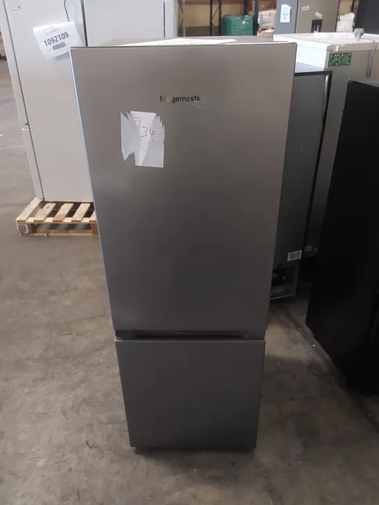 FRIDGEMASTER MC50165ES, 50CM FREESTANDING 60/40 FRIDGE FREEZER - UNPROCESSED RAW RETURN