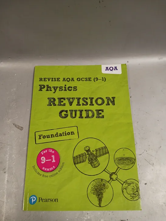 PEARSON REVISE AQA GCSE (9-1) PHYSICS REVISION GUIDE 