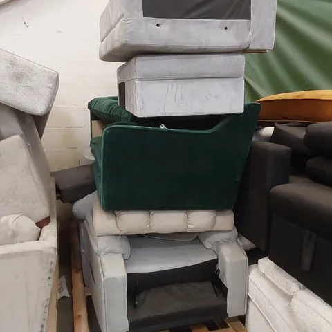 APPROXIMATELY FOUR ASSORTED UPHOLSTERY SECTIONS