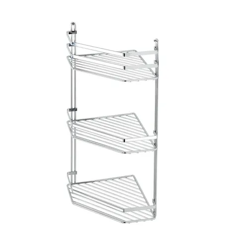 BOXED KAEDEN DRILL & SCREW MOUNT SHOWER CADDY  