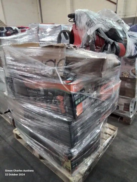 PALLET OF APPROXIMATELY 11 UNPROCESSED RAW RETURN HOUSEHOLD AND ELECTRICAL GOODS TO INCLUDE;