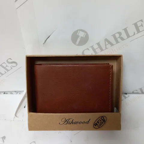 BOXED ASHWOOD HERITAGE WALLET - TAN.