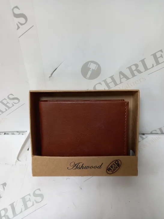 BOXED ASHWOOD HERITAGE WALLET - TAN.