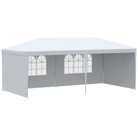 BOXED AYVIA 6X3M METAL PARTY TENT