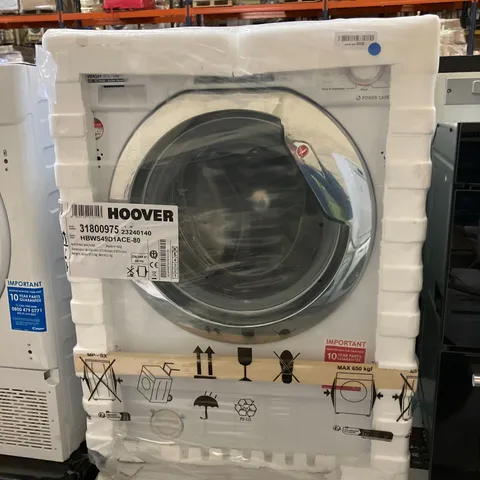 HOOVER H-WASH 300 INTEGRATED WASHING MACHINE - UNPROCESSED RAW RETURN