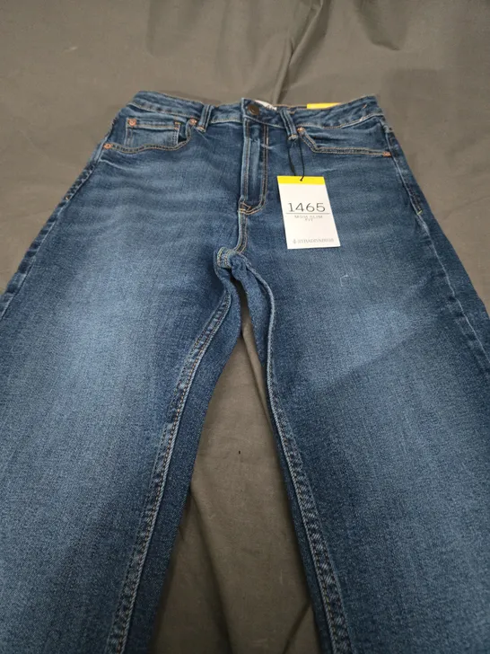 STRADIVARIUS MOM SLIM FIT DENIM JEANS - UK 12