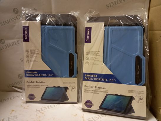 BOX OF 3 TARGUS SAMSUNG GALAXY TAB A TABLET PROTECTIVE CASES