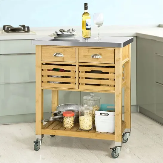 BOXED KELLOCH KITCHEN CART (1 BOX)