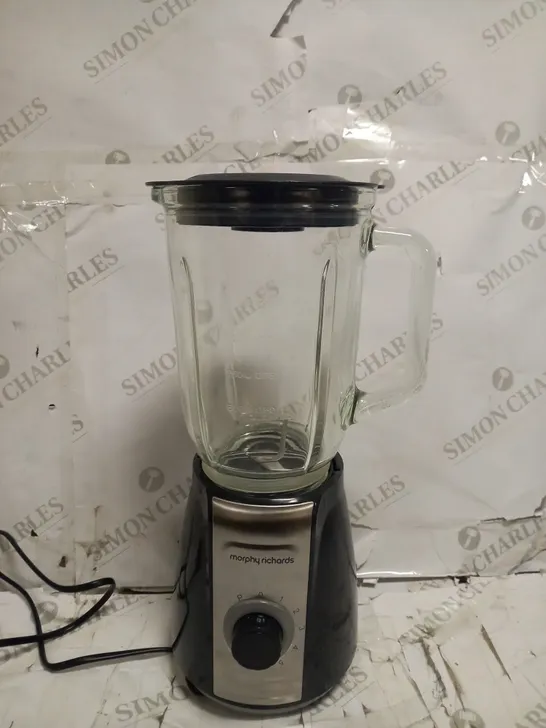 MORPHY RICHARDS TOTAL CONTROL GLASS TABLE BLENDER