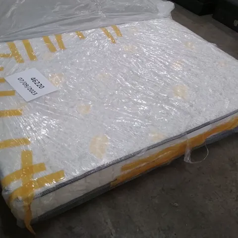 QUALITY BAGGED 4'6" DOUBLE CALTHORPE PILLOW TOP POCKET SPRUNG MATTRESS