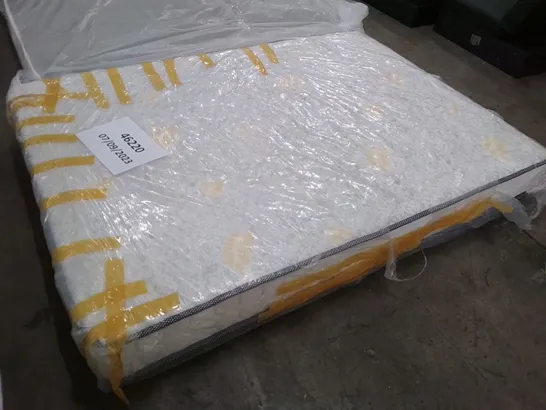 QUALITY BAGGED 4'6" DOUBLE CALTHORPE PILLOW TOP POCKET SPRUNG MATTRESS