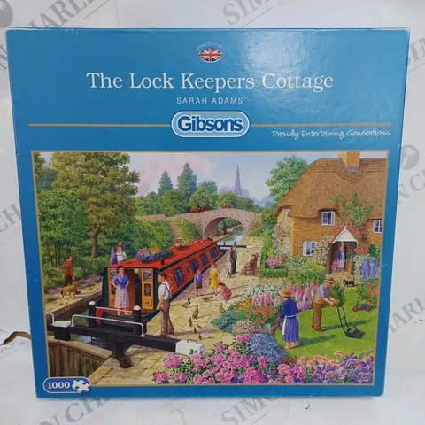 GIBSONS THE LOCK KEEPER'S COTTAGE JIGSAW PUZZLE