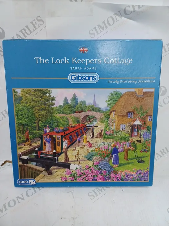 GIBSONS THE LOCK KEEPER'S COTTAGE JIGSAW PUZZLE