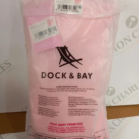 DOCK & BAY QUICK DRY TOWEL - PINK