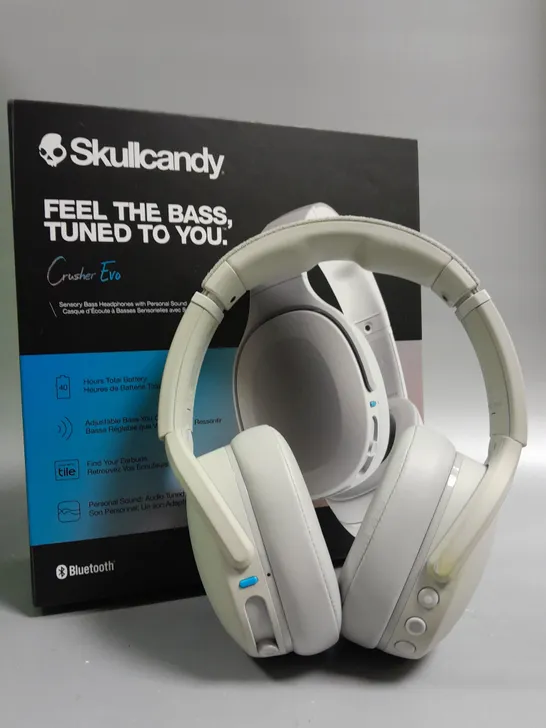 BOXED SKULLCANDY CRUSHER EVO WIRELESS BLUETOOTH HEADPHONES 