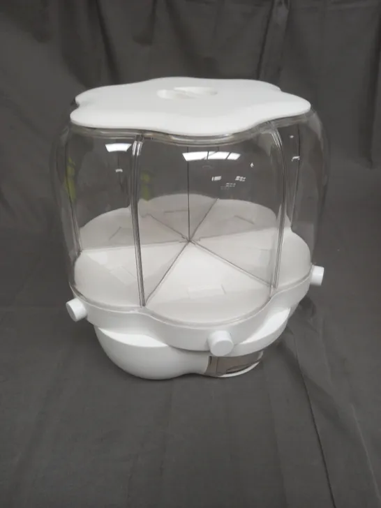 BOXED UNBRANDED ROTATING RICE BUCKET 