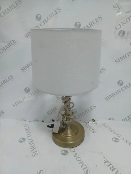 JOHN LEWIS ISABEL BRASS TABLE LAMP 