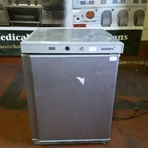 HUSKY COMMERCIAL STAINLESS STEEL UNDERCOUNTER FREEZER