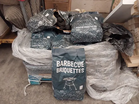 PALLET OF APPROXIMATELY 10X 5KG BAGS OF BARBECUE BRIQUETTES 