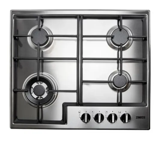 ZANUSSI 60cm GAS HOB STAINLESS STEEL Model ZGNN645X RRP £217