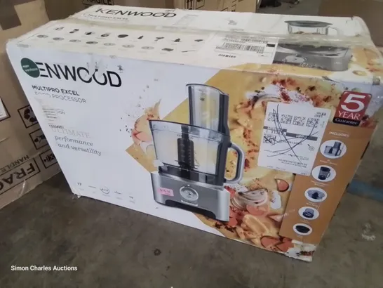  BOXED KENWOOD MULTIPRO EXCEL FOOD PROCESSOR