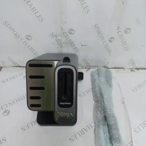 NINJA FOODI STAYSHARP KNIFE BLOCK WITH INTEGRATED SHARPENER K32005UK - COLLECTION ONLY