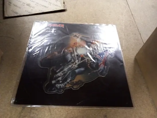 IRON MAIDEN INFINITE DREAMS SPECIAL LIMITED EDITION CUT TO SHAPE DISC