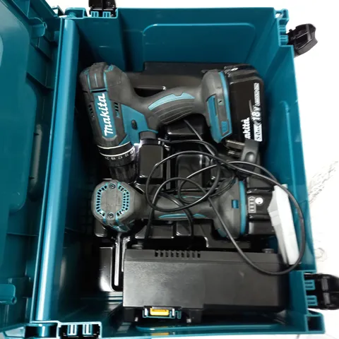 MAKITA 18V LXT COMBI DRILL & IMPACT DRIVER SET