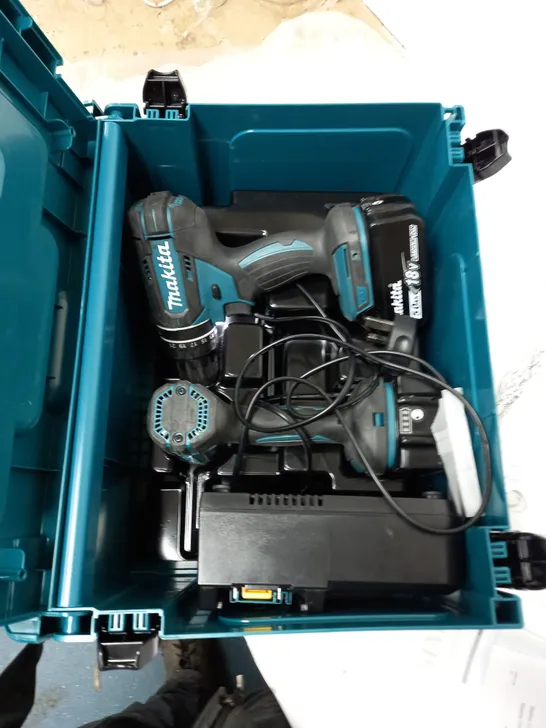 MAKITA 18V LXT COMBI DRILL & IMPACT DRIVER SET RRP £379.99