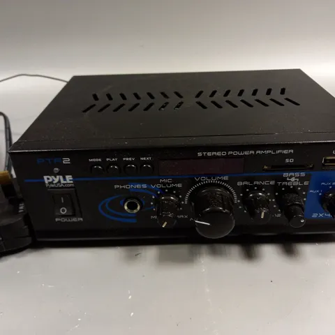 UNBOXED PYLE PTA 2 STEREO POWER AMPLIFIER