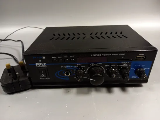 UNBOXED PYLE PTA 2 STEREO POWER AMPLIFIER